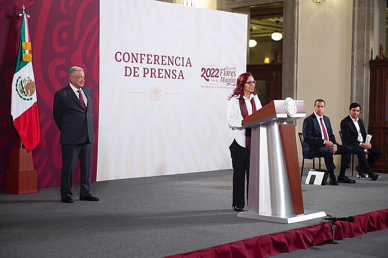 Conferencia de prensa del presidente Andrés Manuel López Obrador