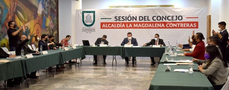 Sesión del Concejo de la Alcaldía Magdalena Contreras