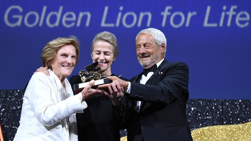 Entrega del León de Oro a la Trayectoria a Jane Fonda