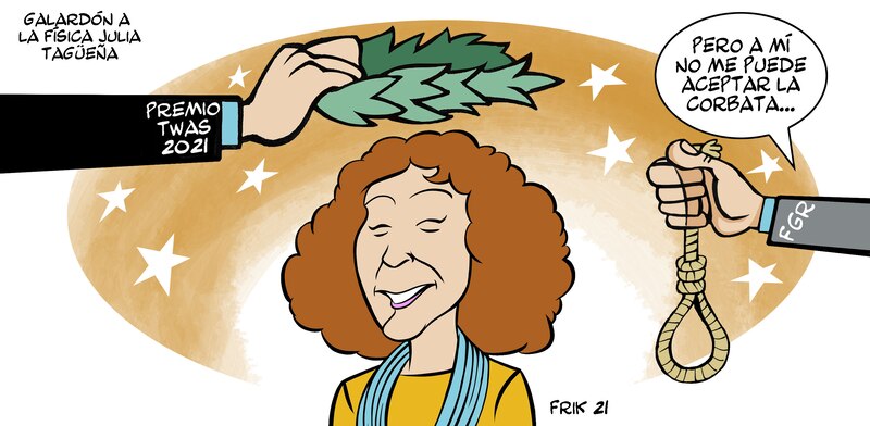 Julia Tagüeña, la física que no pudo aceptar la corbata