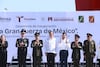 Americo Villareal inaugura exposición “La Gran Fuerza de México” de la Defensa