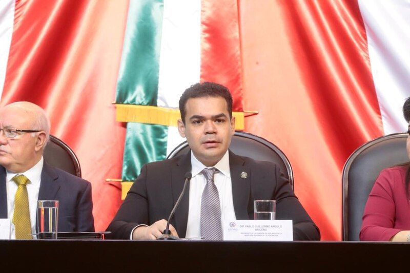 El presidente de México, Andrés Manuel López Obrador, durante una conferencia de prensa.