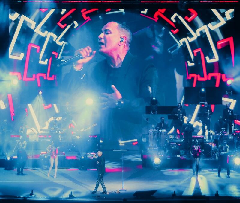 Víctor Manuelle en concierto en el Auditorio Nacional