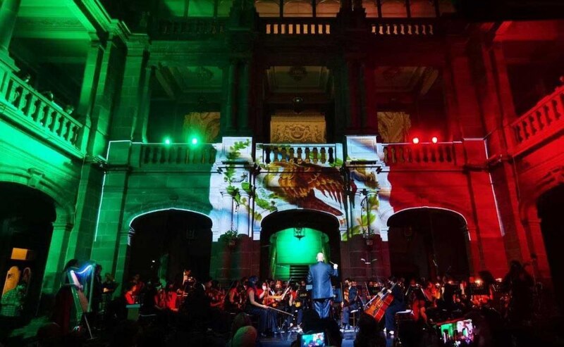 Concierto Orquesta Sinfónica Nacional en el Palacio Nacional