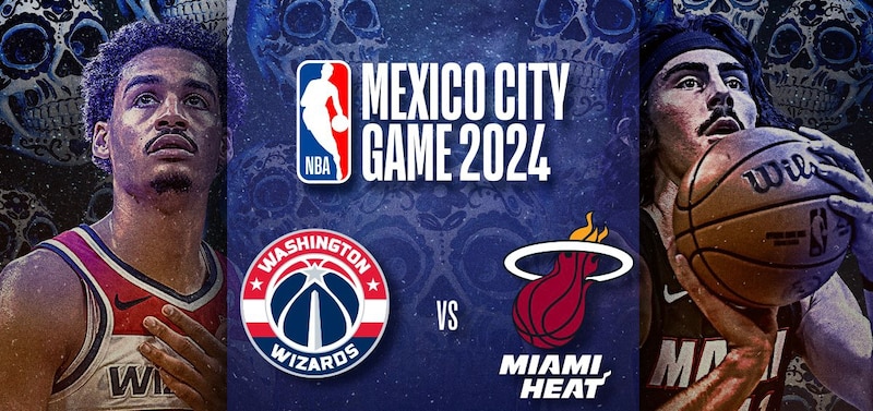 Wizards vs Heat NBA Mexico City Game 2024