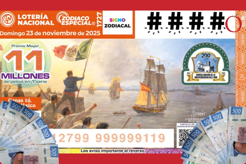 Sorteo Zodiaco Especial 1727