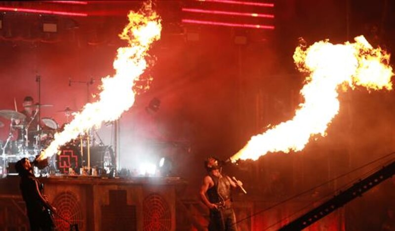 Rammstein en concierto