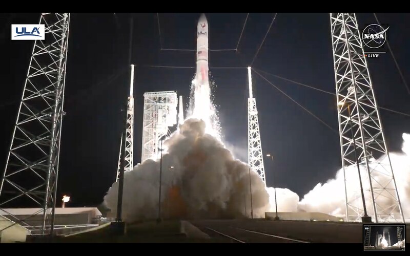 Lanzamiento del cohete Atlas V de la NASA