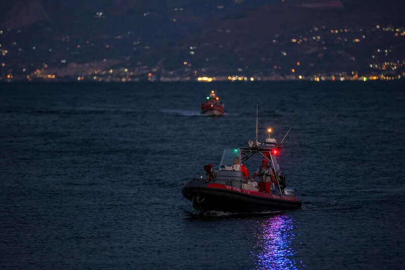 Rescate en el mar