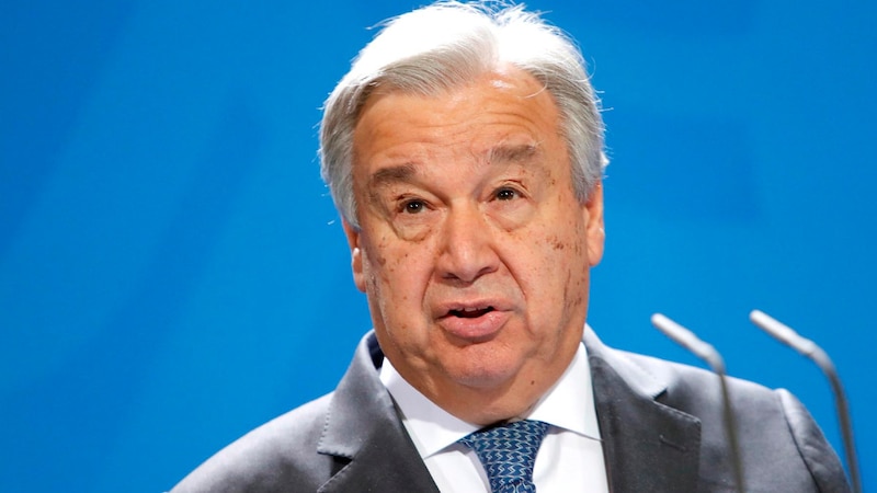 El Secretario General de la ONU, António Guterres, hace un llamamiento a la acción climática