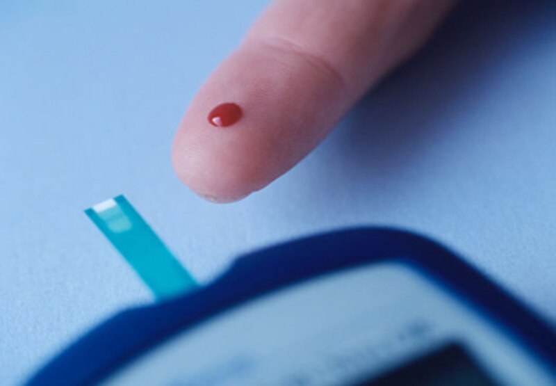 Medición de glucosa en sangre