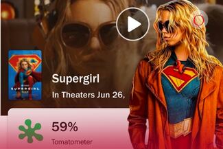 Supergirl debuta con 59% en Rotten Tomatoes: ¿será el primer tropiezo en el DCU de James Gunn?