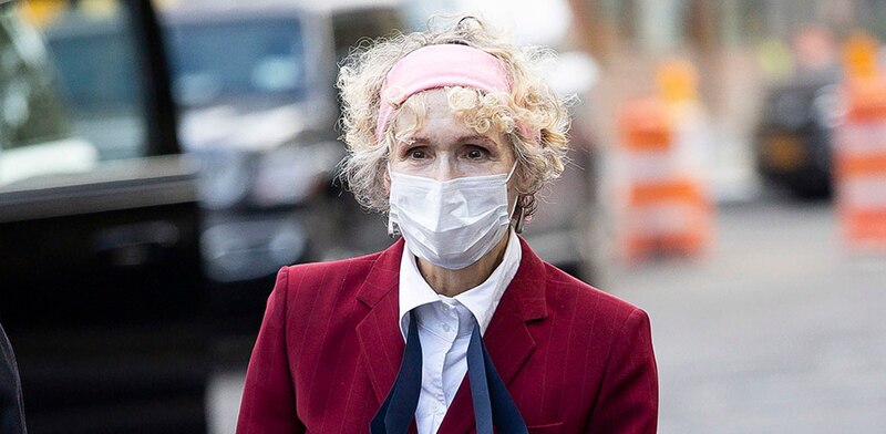 La actriz Helen Mirren es fotografiada en la ciudad de Nueva York.