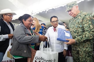 Lleva Gobierno de México Tianguis del Bienestar y “Sí al Desarme, Sí a la Paz”, a la Montaña Alta de Guerrero