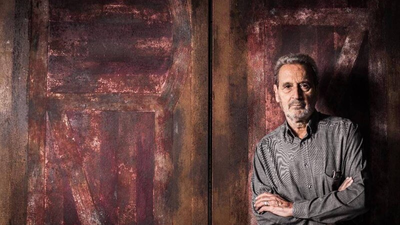 El artista plástico español Antoni Tàpies.