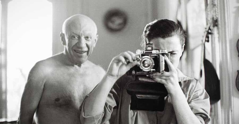 Pablo Picasso fotografiado por Dora Maar