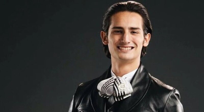 El cantante de música regional mexicana, Christian Nodal.