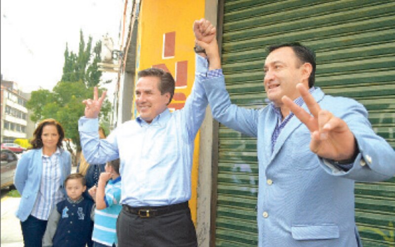 Candidatos celebran victoria en las elecciones