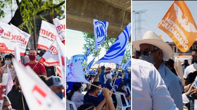 AMLO encabeza mitin en el Zócalo ante miles de simpatizantes