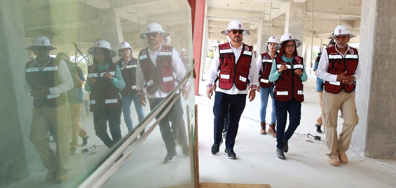 Recorrido por las instalaciones del nuevo Hospital General de Alta Especialidad de Oaxaca