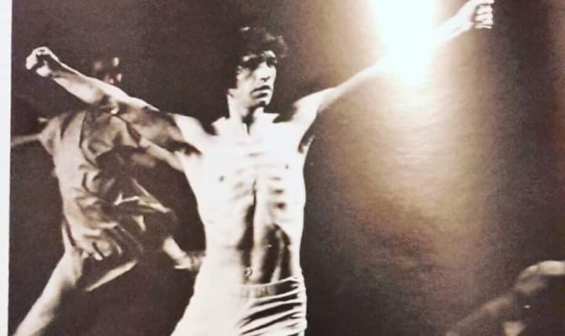 El bailarín Rudolf Nureyev en una actuación.