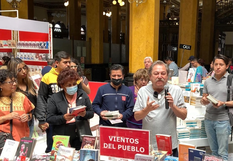 Presentación de libros en la FIL