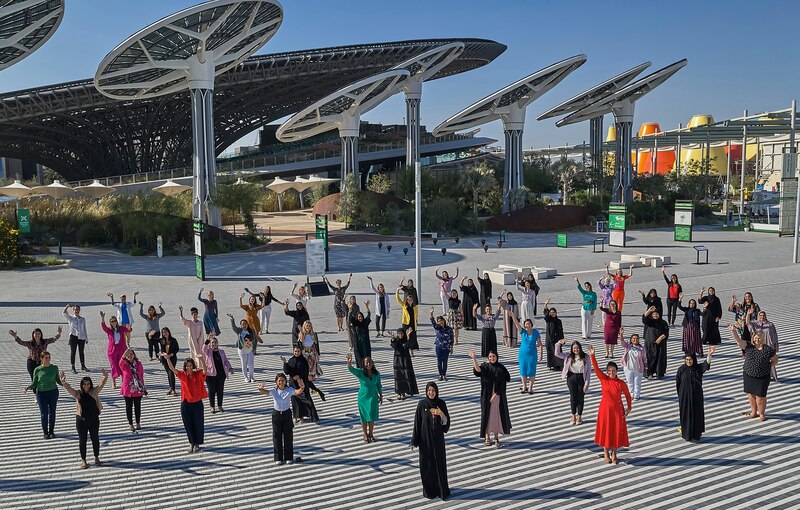 Mujeres en la Expo 2020 de Dubai