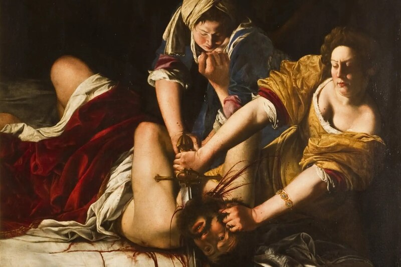 Judith decapitando a Holofernes