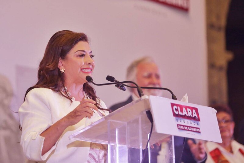 La Jefa de Gobierno, Claudia Sheinbaum, encabeza la ceremonia por el Día Internacional de la Mujer