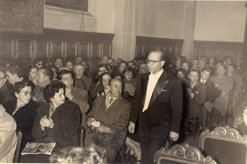 El público en un acto cultural