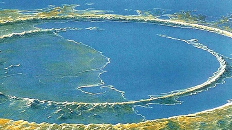 El cráter de Chicxulub