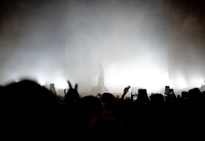 Multitud en un concierto