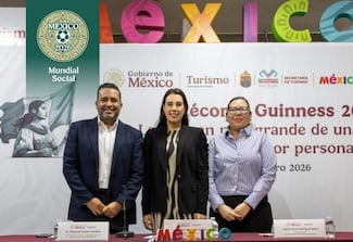 Récord Guinness en Chiapas proyectará al estado como destino turístico en el marco del Mundial Social 2026