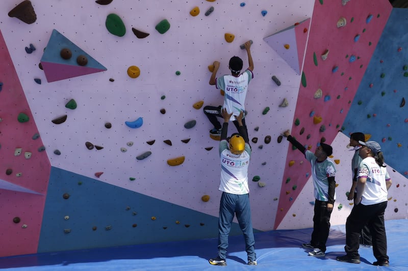 Clara Brugada Molina, inauguró la Utopía Acatitla, en la alcaldía Iztapalapa