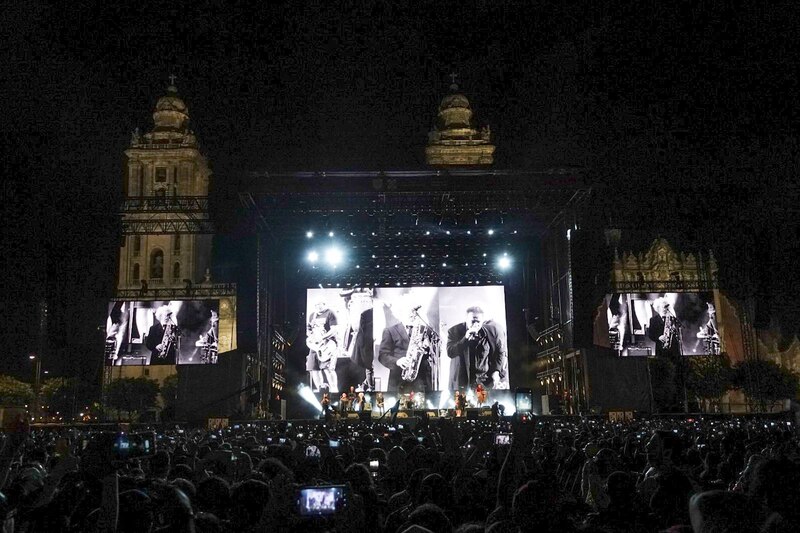 Concierto de jazz en la Plaza de la Catedral