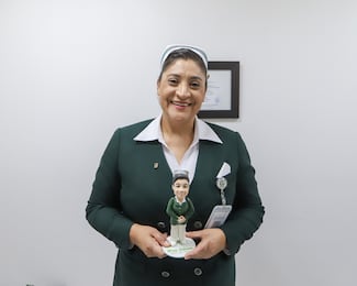 Jefa Fabiana: una vida dedicada al estudio, a prepararse y ver por los demás 