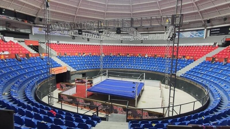 El cuadrilátero de lucha libre