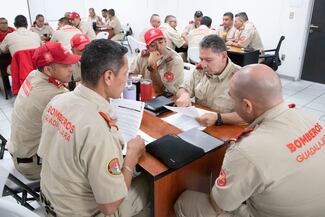 Refuerzan toma de decisiones en emergencias con capacitación a mandos de Protección Civil Guadalajara