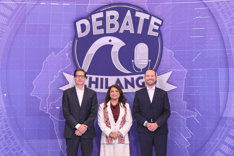 Candidatos al gobierno de Hidalgo en debate