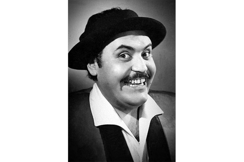 El actor cómico mexicano Mario Moreno "Cantinflas"