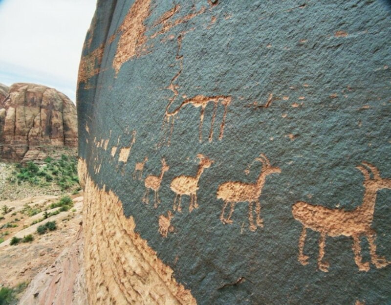 Petroglifos en Canyonlands National Park