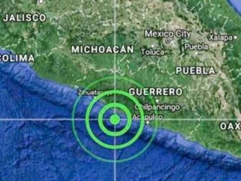 Terremoto en Guerrero, México