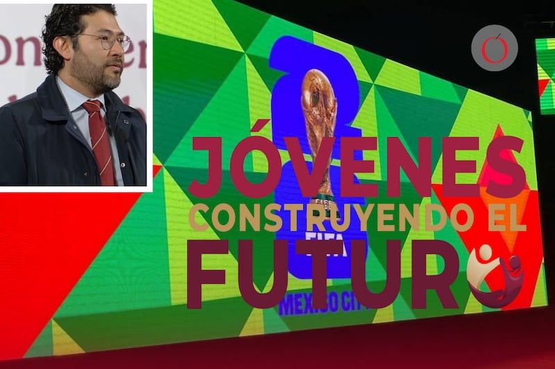 Habrá 5 mil vacantes de empleo en el Mundial 2026 para jóvenes del programa Jóvenes Construyendo el Futuro.
