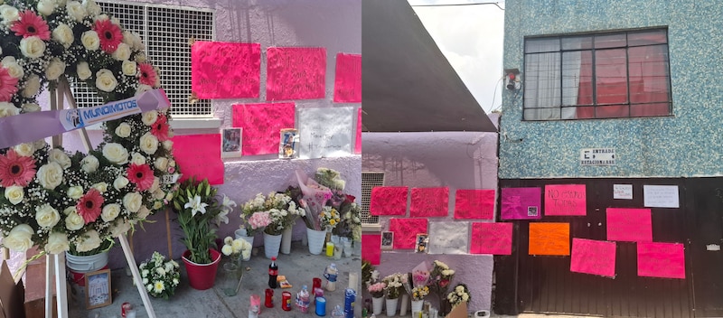 Title: Velorio de María José y Casandra, dos jóvenes asesinadas en México