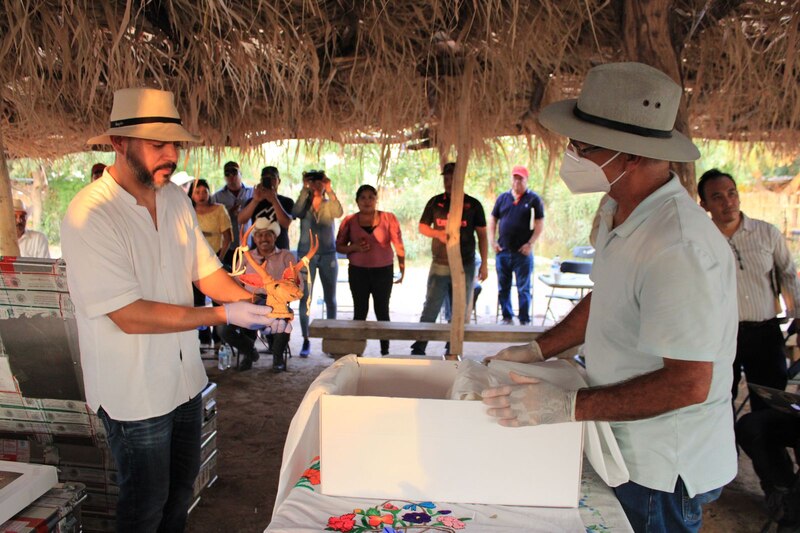 Arqueólogos descubren una antigua escultura de un venado en México