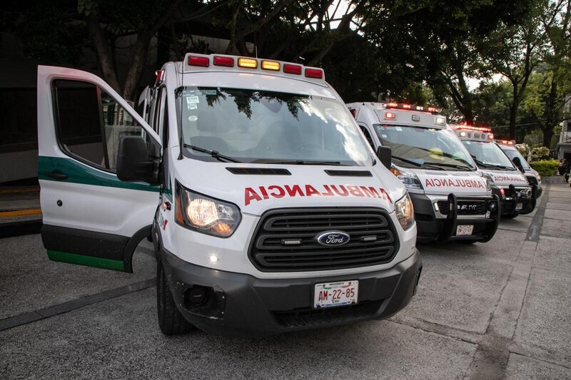 Ambulancias en espera