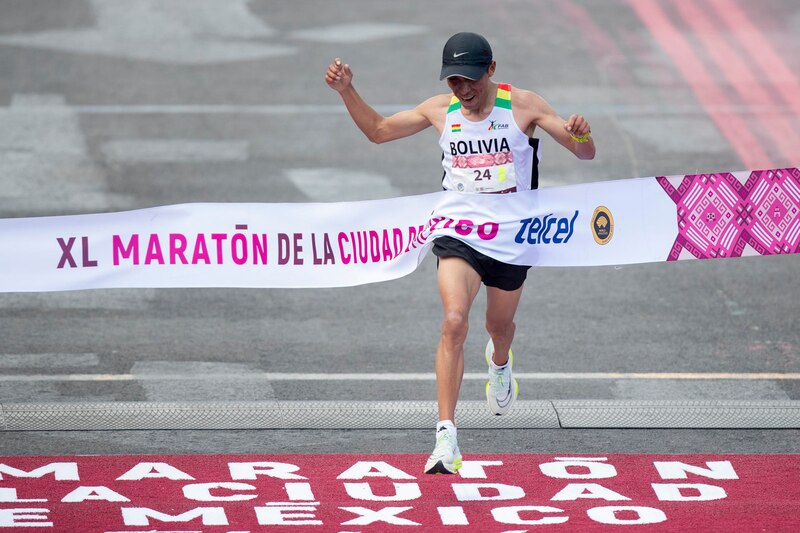 ¡Bolivia gana el Maratón de la Ciudad de México!