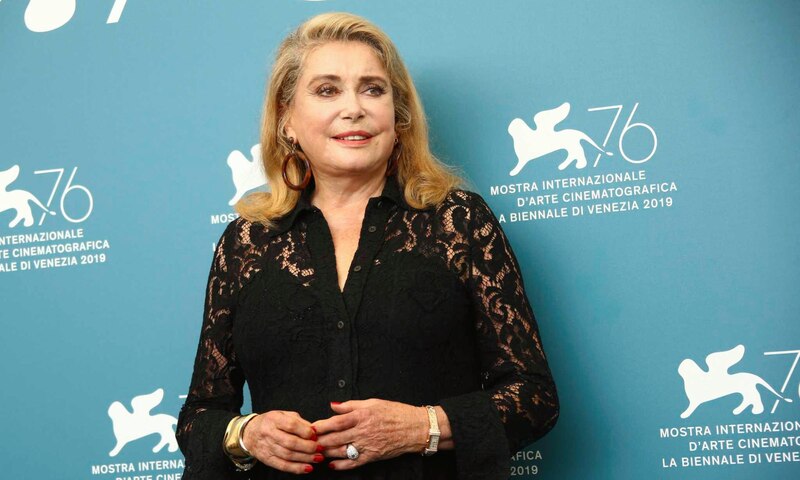 Catherine Deneuve en el Festival de Cine de Venecia 2019