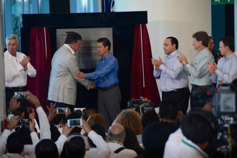 El presidente Enrique Peña Nieto inaugura el nuevo aeropuerto de la Ciudad de México