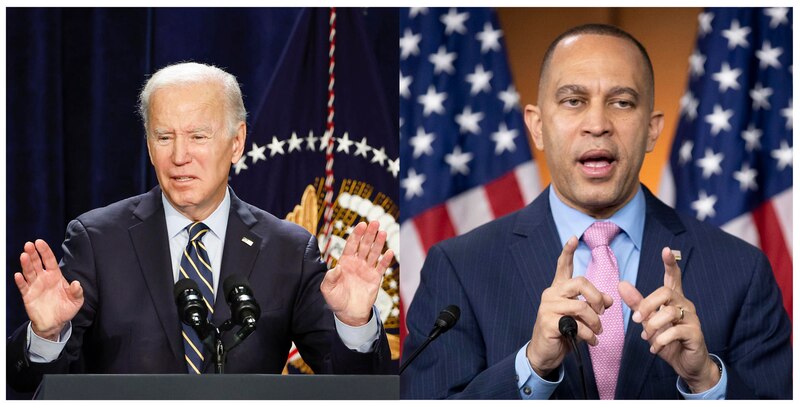Biden y Harris discuten sobre el futuro de Estados Unidos